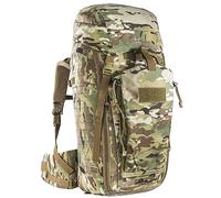 Tasmanian Tiger TT Modular Pack 45+ Sac à Dos Militaire Tactique Modulaire de Randonée avec Un Volume de 50 litres pour Le Trekking Camping Voyage 50L verrouillables, Multicam