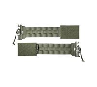 Tasmanian Tiger TT Reinforced Cummerbund Partie latérale de rechange pour TT Plate Carrier LC avec 3 rangées Molle Olive