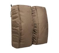 Tasmanian Tiger TT Tac Pouch 15 BSP Lot de 2 poches supplémentaires 12 l avec volume total 24 l et poches latérales avec système Molle Brown Coyote