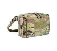 Tasmanian Tiger TT Tac Pouch 8.1 Sac tactique pour équipement avec système Molle et ceinture amovible - Sac à bandoulière - Sac à bandoulière - Sac à dos - Multicam