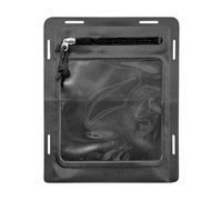 Tasmanian Tiger TT W-Pouch A5 WR Étui de protection imperméable pour documents avec adaptateur Molle, fenêtre de visualisation et surface Velcro en velours, compatible avec écran tactile, noir