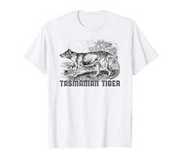 Tasmanian Tiger Wolf Thylacine Animal éteint australien T-Shirt