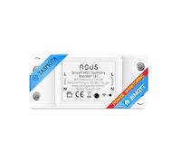 Tasmota Nous L6T - Interrupteur intelligent encastrable - Esp8266 - Interrupteur domestique intelligent avec minuterie, interrupteur WiFi, relais lumineux LED 230 V - MQTT Home Assistant ioBroker