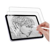 Tasnme Lot de 2 films protecteurs d'écran en papier pour iPad Mini 7 (A17 Pro) 2024/iPad Mini 6 2021 8,3", film PET mat pour dessiner et écrire comme sur du papier, anti-reflets et anti-traces de