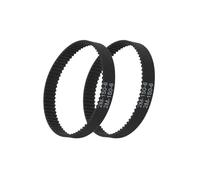 TASP Courroie D'entraînement De Synchronisation 2M 2GT Périmètre 140 142 150 180mm Largeur 6mm Convoyeur Synchrone Pièce De Rechange For Aspirateur 2 Pièces(2M-150-6)