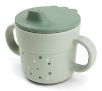 Done by deer Mug à paille Happy Dots foodie 21.5 cl Vert