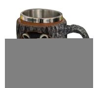 Tasse 3D 330 ml - 8 x 11 x 9 cm Fond animal avec effet 3D réutilisable | Tasses réutilisables pour collection personnelle Hommes Femmes Moments du matin, Détente élégante et résistante