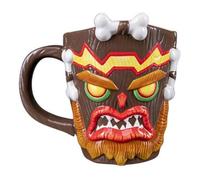 Tasse 3D - Crash Bandicoot - Uka - 100% céramique - 315 ml - Marron