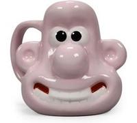 Aardman Tasse en forme de Wallace & Gromit Wallace