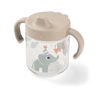 Done By Deer Tasse à bec à 2 anses Celebration bébé Sable 260 ml