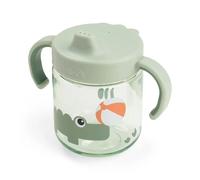 Tasse à bec à 2 anses bébé Done by Deer Playground Vert 260 ml