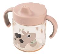 Tasse à bec à 2 anses tiny farm rose
