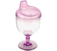 Tasse À Bec De Calice Verre À Vin Tasse À Bec Avec Couvercle Pas De Déversement Gobelet De Boisson Anti-Chute Pour Fête D'anniversaire 170 Ml