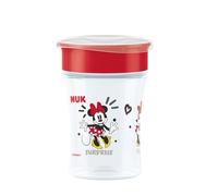 Tasse à bec NUK Magic Cup | À partir de 8 mois | 230 ml | Bord anti-fuites à 360° | Biberon pour tout-petits | Minnie Mouse de Disney | 1 unité