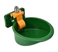 Tasse à Boisson pour bétail, Bol d'eau Automatique, Conception de commutateur Tactile Durable pour Mouton, Cochon, chèvre, Animaux de Ferme, matière Plastique 23x16x6,5 cm