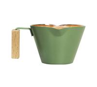 Tasse à café 100 ml Tasse à cappuccino avec double bec et échelle - Verre à eau avec poignée - Pour café, thé, lait, chocolat chaud, préparation maison, cuisine et latte