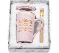 Tasse à café 2026 cadeau de retraite pour femme patron retraite 2026 une véritable légende quitte le 400 ml 2026-rose MUG