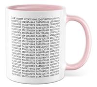 Tasse à café 3.141..., Tasse à café pour professeur, idée cadeau, sarcasme, science, collègue de travail, mathématiques, chiffres PI