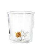 Tasse à café 3D en verre borosilicaté avec un mignon animal à l’intérieur, tasse en verre soufflé à la main représentant un poisson, verre sans pied pour le vin, l’eau, le lait ou les boissons.