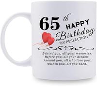Tasse à café 65 ans pour femmes - 1958 pour femmes, 65 ans pour maman, épouse, amie, sœur, elle,collègue - j'ai 18 ans