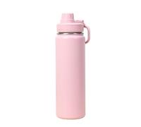 Tasse à café 750 ml, acier inoxydable 304, pichet spatial, pichet d'alpinisme, isotherme portable for le sport(Rose Red)