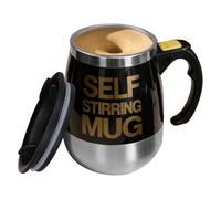 Tasse à café à agitation automatique - Mélange en acier inoxydable à piles | Tasse magnétique auto-agitatrice - Shaker portable pour thé, avoine, boisson en poudre, maison, bureau, voyage, école, gym,