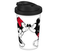Tasse à café à emporter Mickey Kiss Sketch Rouge 400 ml