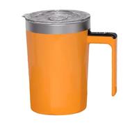 Tasse à café à mélange automatique - 400 ml avec couvercle d'affichage de la température et agitateur magnétique, pour thé, poudre, lait, maison, voyage, salle de sport, bureau - 12,2 x 8 x 13,8 cm