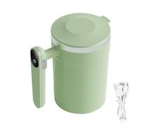 Tasse à café à mélangeur automatique et magnétique, 400 ml, tasse à mélanger le lait électrique avec écran LCD de la température, pour la maison, les voyages, le latte, le cacao, le thé, le café, les