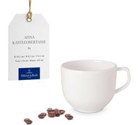 - Tasse À Café Afina En Porcelaine Premium, Tasse Pour Café Et Thé, Fabriquée En Allemagne, Compatible Lave-Vaisselle Et Micro-Ondes, Empilable, Blanche