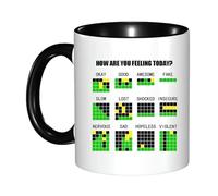 Tasse à café amusante en céramique faite à la main pour les amateurs de thé avec inscription « You Mean The Game Fan to Me » - 325 ml