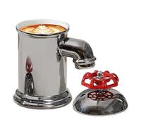 Tasse à café amusante en forme de robinet 350 ml | Tasse créative pour café, thé, lait, maison, bureau, salon, chambre à coucher, tasse amusante en céramique