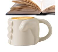 Tasse à café amusante pour homme - Tasses à boire avec poignée à main Tasse à café en céramique | Vaisselle pour eau, lait et thé Cadeau pour toute la famille Style rustique pour la maison