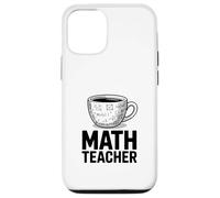 Tasse à café Amusante pour Professeur de mathématiques, calcul d'algèbre Coque pour iPhone 12/12 Pro