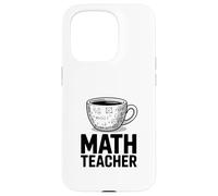 Tasse à café Amusante pour Professeur de mathématiques, calcul d'algèbre Coque pour iPhone 15 Pro