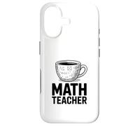 Tasse à café Amusante pour Professeur de mathématiques, calcul d'algèbre Coque pour iPhone 17