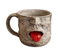Tasse à café amusante - Tasse à boire en résine avec poignée - Tasse à thé créative - Langue mobile - Tasse de café insolite - Tasse à motif 3D | pour homme et femme