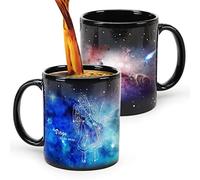 Tasse à café astrologique, cadeaux d'anniversaire de la Vierge, Zodiac Constellation Cup 11 oz, tasses magiques, cadeaux uniques d'août septembre.