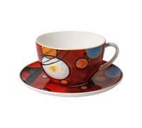 Tasse à café au lait Wassily Kandinsky rouge lourd, Artis Orbis