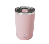 Tasse à Café Auto-mélangante, 350ML IPX6 étanche, Mug à Mélange électrique Magnétique en Acier Inoxydable, avec Couvercle, pour la Maison, les Voyages et le Bureau