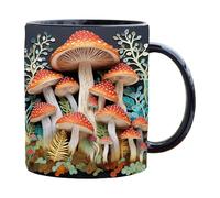 Tasse à café aux champignons - Tasse aux champignons, Tasse à thé aux champignons, Tasse à café en céramique, Tasse à eau | Tasse à café innovante, tasse à boisson, tasse à champignon pour cadeaux de
