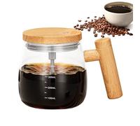 Tasse à café avec agitation automatique - 5,71 x 4,13 x 3,46 pouces Tasse à café électrique rechargeable de 400 ml | Gobelet agitateur en verre portable entièrement automatique | Mélangeur avec