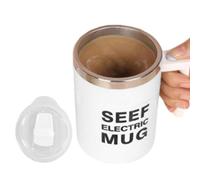 Tasse à café avec agitation automatique - Tasse magnétique à boire de 400 ml, tasse mélangeur électrique portable en acier inoxydable | Tasse pratique avec agitation automatique, café, lait, thé