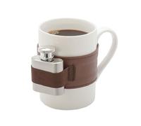Tasse à café avec petite flasque