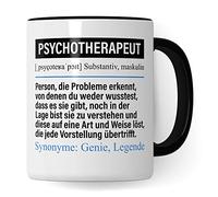 Tasse à café avec psychothérapeute - Cadeau amusant - Psychothérapeute - Idée de cadeau