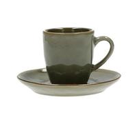 Tasse À Café Avec Soucoupe Concerto Gris Tortora