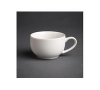Olympia Lot de 12 tassesà café en porcelaine Blanc 228 ml