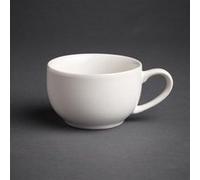 Olympia Lot de 12 tassesà café en porcelaine Blanc 228 ml