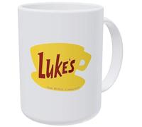 Tasse à café blanche humoristique Willcallyou Luke's Diner Gilmore Girls 444 ml