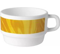 Tasse à café Bormioli Rocco Careware 220 ml, jaune, 12x